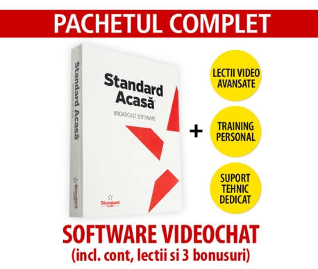 Software videochat Standard Acasa - Pachetul Complet Software videochat Standard Acasa - Pachetul Complet