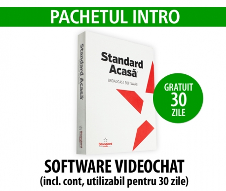 Soft Videochat Standard Acasa - Pachetul PROMO - GRATIS 30 ZILE Soft Videochat Standard Acasa - Pachetul PROMO - GRATIS 30 ZILE